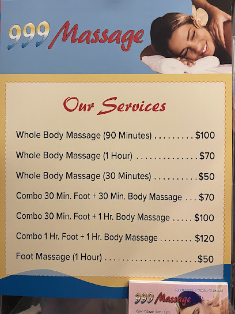 999 Massage photo 1