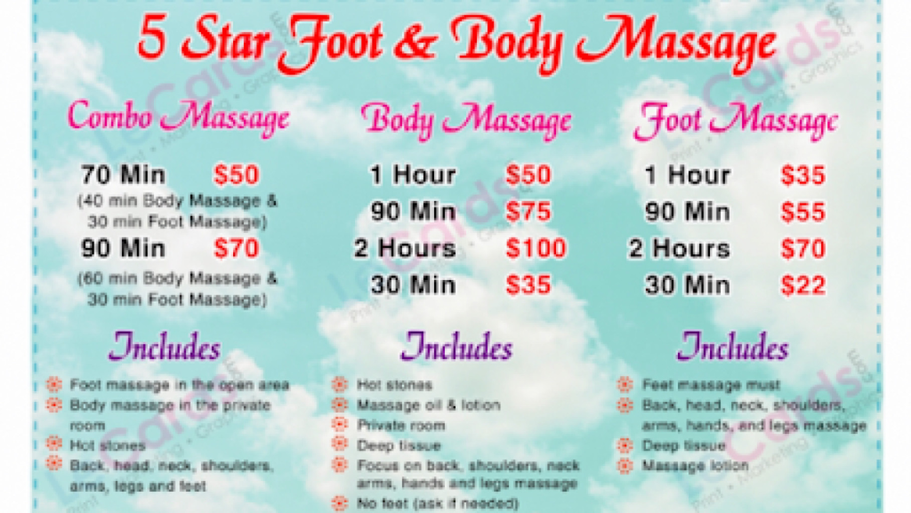 5 Star Foot & Body Massage photo 1