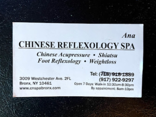Chinese Reflexology listing photo