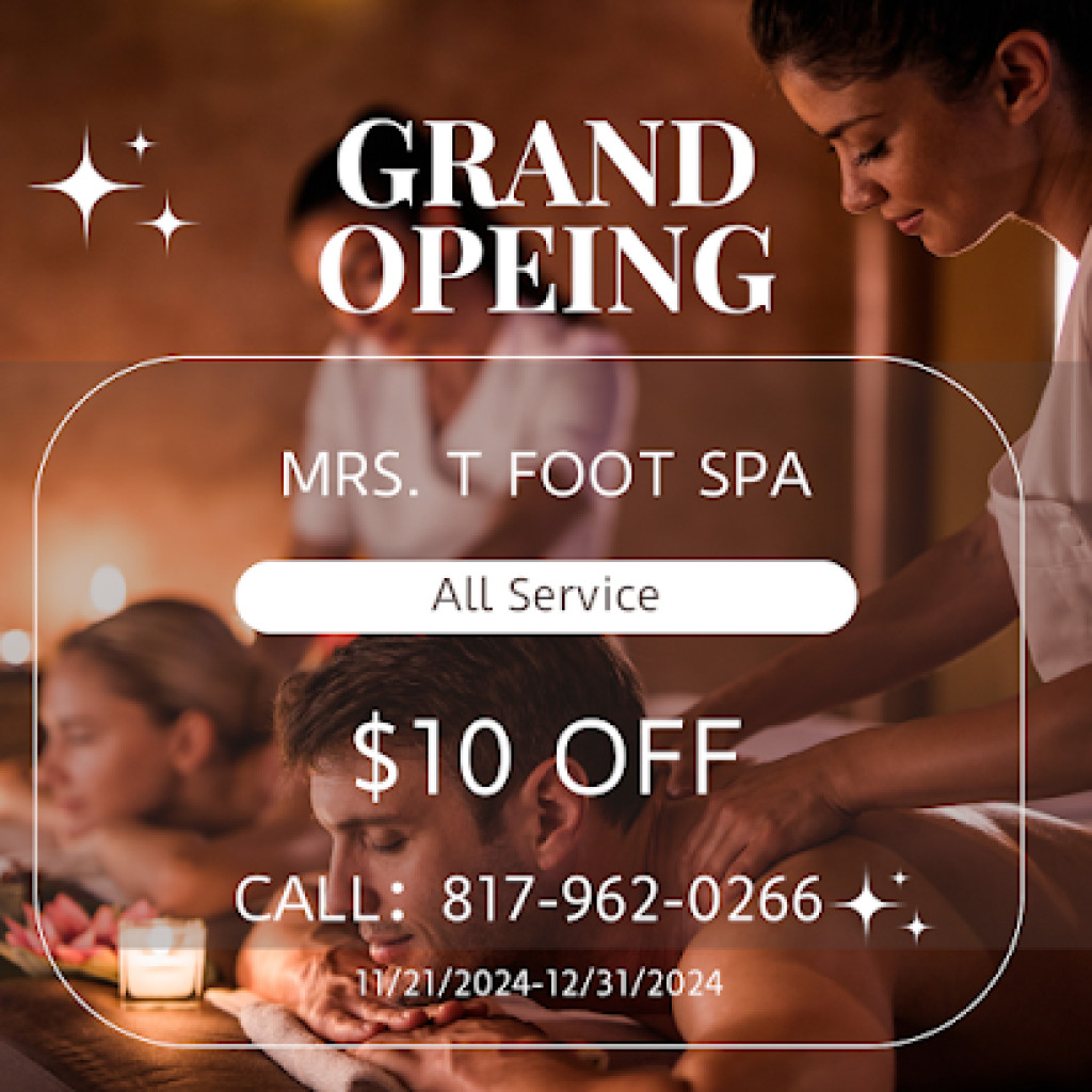 Mrs T foot spa photo 1
