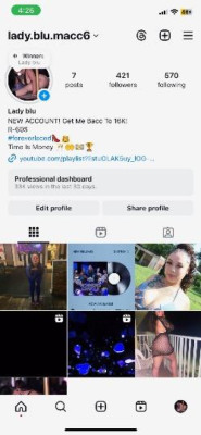 Lady listing photo