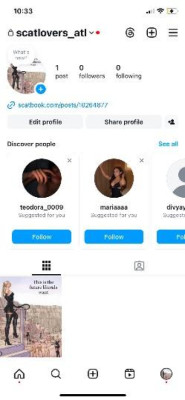 I SALE SCAT VIDOES ON INSTAGRAM listing photo